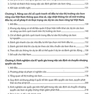 Tín Chỉ Các Bon Trên Thế Giới Và Việt Nam - Từ Lí Thuyết Đến Thực Tiễn (Bìa cứng) 