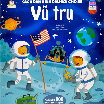 First Sticker Book - Sách Dán Hình Đầu Đời Cho Bé - Vũ Trụ