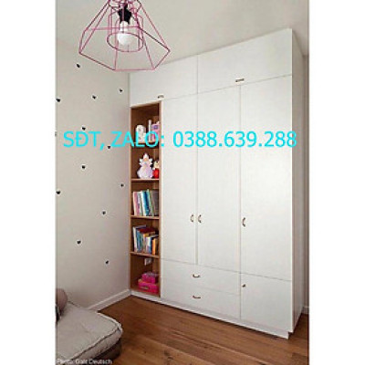 Tủ quần áo bằng gỗ cho gia đình với thiết kế đa năng