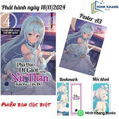 Phá Đảo Dị Giới Cùng Nữ Thần Không Tín Đồ - Tập 4- Vu Nữ Chết Chóc Của Tàn Quốc (Phiên Bản Đặc Biệt) (Light Novel) (FN-MK)