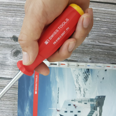 Tua vít Đầu Cộng PH 2 Dòng Swiss Grip- PB Swiss Tools PB 8190.2-200/7 dài 310 mm