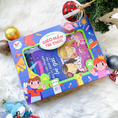 Box Set Gieo Mầm Tri Thức 21: 5 Phút Đọc Truyện Cùng Con Yêu (Bộ 4 Cuốn)