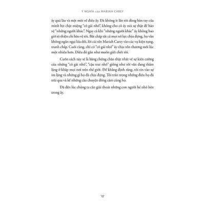 Sách - Ý Nghĩa Của Mariah Carey - Tân Việt Books