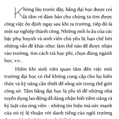 Những Ngã Rẽ Nghề Nghiệp _AL