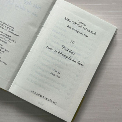 Sách - Nét Đẹp Của Sự Không Hoàn Hảo - Tập 10 - Tuyển Tập Ranh Giới Giữa Mê Và Ngộ - Vĩnh Nghiêm Books