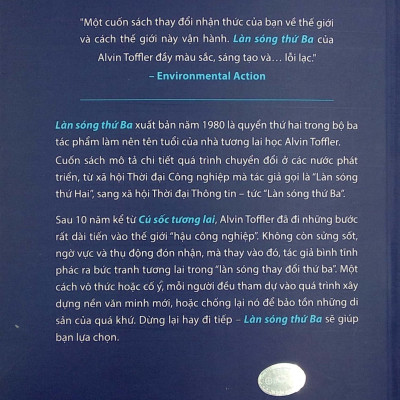 LÀN SÓNG THỨ BA (The Third Way) - Alvin Toffler - Phúc Lâm dịch - (bìa mềm)
