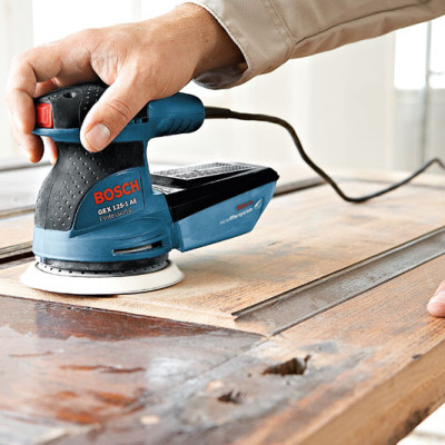 Máy Chà Nhám Rung Tròn Bosch GEX 125-1 AE (250W)