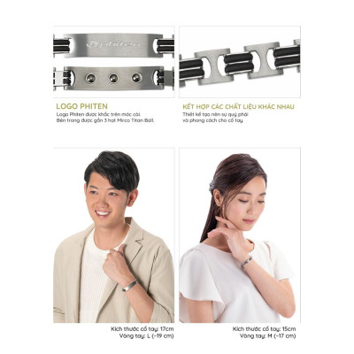 Vòng tay Phiten titanium hard coat metax (wide)  Mô tả sản phẩm:  Vòng tay Titan nguyên chất với công nghệ Metax. Đỉnh c