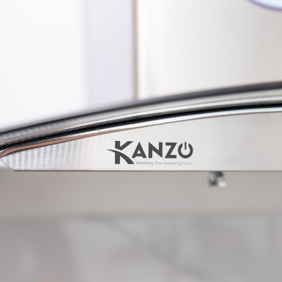 Máy hút mùi kính cong Kanzo 700mm KZ-WH-70HD Bảo hành 24 tháng - Hàng chính hãng