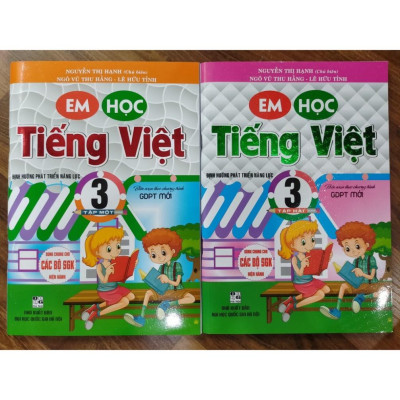 Sách - Combo Em Học Tiếng Việt 3 ( Tập 1 + 2 )