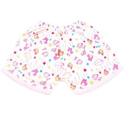 Bộ cotton ngắn ráp lăn in hình BABIBOO - BBC40