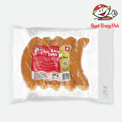 Xúc xích Thụy Sỹ 12-15cm 100g/Swiss Sausage200GR/PE