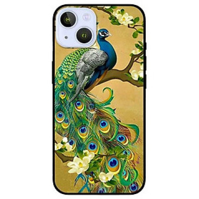 Ốp lưng dành cho Iphone 13 Mini - Iphone 13 - Iphone 13 Pro -  Iphone 13 Pro Max - Công Xanh Hoa Trắng