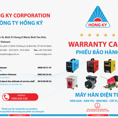 Máy hàn MIG Hồng Ký Master 200 Ampe 220V - HKMIG200I