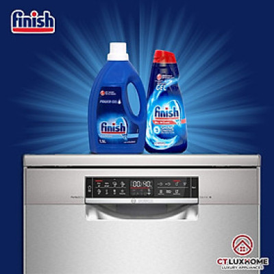 Gel rửa chén bát Finish - Gel rửa chén bát Eco 0% 