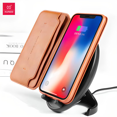 Bao da thể thao chống sốc cho iPhone 12 / 12 Pro / 12 Pro Max hiệu XUNDD Gra Series có ngăn đựng thẻ Card ATM visit cao cấp Bảo vệ toàn diện 360 độ, Smartsleep thông minh - Hàng nhập khẩu