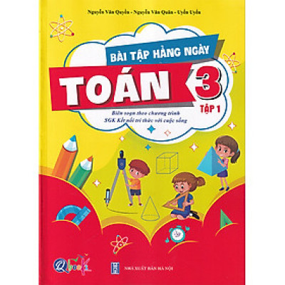 Sách - Bài tập hằng ngày Toán 3 tập 1 (Biên soạn theo chương trình sgk Kết nối tri thức với cuộc sống)
