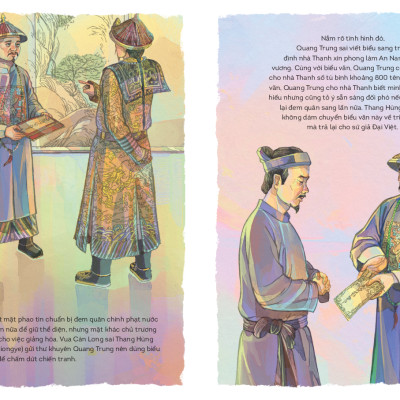 Lịch Sử Việt Nam Bằng Tranh - Quang Trung Xây Dựng Đất Nước - Bản Màu