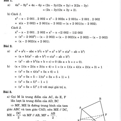 Định Hướng Và Phát Triển Tư Duy Giải Bài Tập Toán Khó Lớp 8 - Tập 1 (Dùng Chung Cho Các Bộ SGK Hiện Hành) _HA