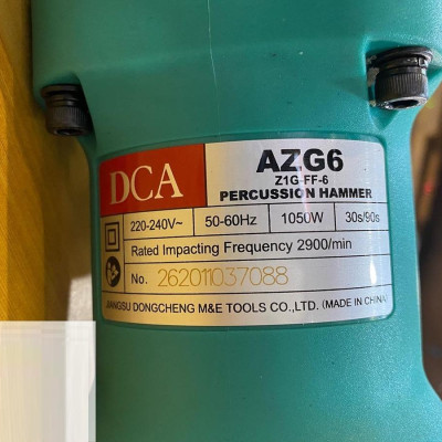 MÁY ĐỤC BÊ TÔNG 17MM 1050W DCA AZG6 - HÀNG CHÍNH HÃNG