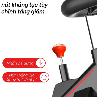 BG- TẶNG BLUETOOTH-Xe đạp tập thể thao đa năng trong nhà Model S500 SPINING BIKE mới (hàng nhập khẩu)