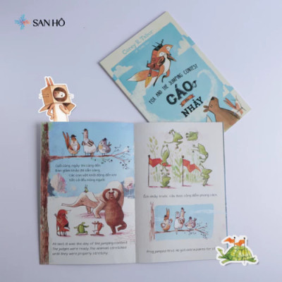 Sách Chú Cáo Tinh Nghịch | Combo 8 Cuốn | Sách Thiếu Nhi Song Ngữ | Corey R. Tabor | Sanhobooks