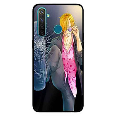 Ốp Lưng in cho Realme 5 Mẫu Hắc Cước Đen - Hàng Chính Hãng