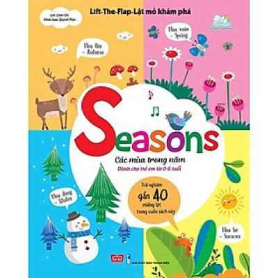 Lift-The-Flap-Lật mở khám phá - Seasons - Các mùa trong năm