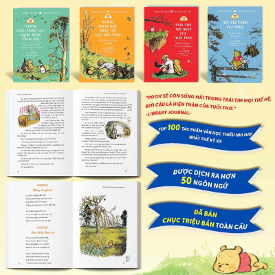Sách - Winnie-The-Pooh - Gấu Pooh Xinh Xắn - Adventures In The Hundred Acre Wood - Những Cuộc Phiêu Lưu Trong Rừng Trăm Mẫu