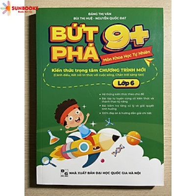 Sách - Bứt phá 9+ môn Khoa học tự nhiên lớp 6