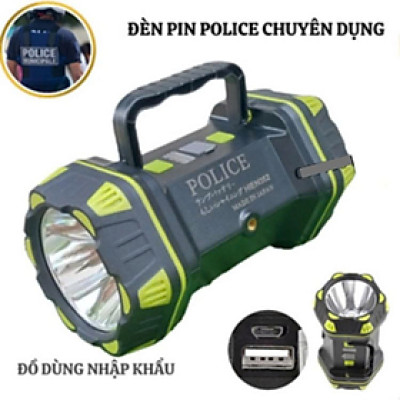 Đèn pin ja pan chuyên dụng sáng 2 đầu chống nước đi mưa pin mạnh