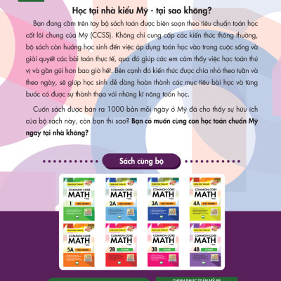 Chinh Phục Toán Mỹ - Common Core Math (Tập 5B)