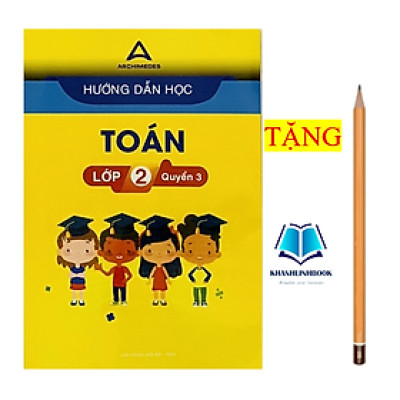 Sách - Hướng dẫn học Toán lớp 2 - quyển 3 ( mới nhất )