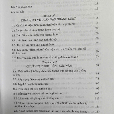 Để Hoàn Thành Tốt Luận Văn Ngành Luật ( Dùng cho sinh viên, học viên cao học và nghiên cứu sinh )