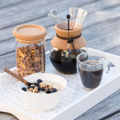 Bình pha cà phê Bodum Pour Over 11571-109, dung tích 1L, sản xuất Bồ Đào Nha | Hàng chính hãng