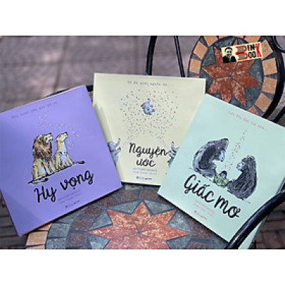 (Bìa cứng, minh họa in màu) BỘ SÁCH “NGUYỆN ƯỚC”: Nguyện ước - Giấc mơ - Hy vọng -  Matthew Cordell – Crabit Kidbooks