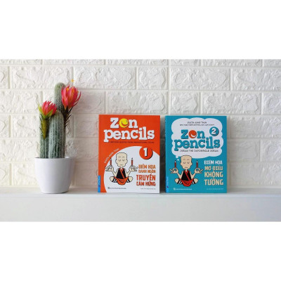 Sách Zen Pencils Tập 1 Biếm Họa Danh Ngôn Truyền Cảm Hứng - Bản Quyền