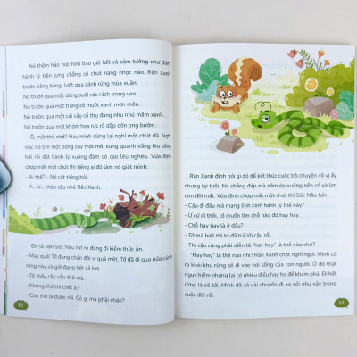 Sách tết 2025 - Tết rắn may mắn (tặng kèm sticker) - Bìa mềm