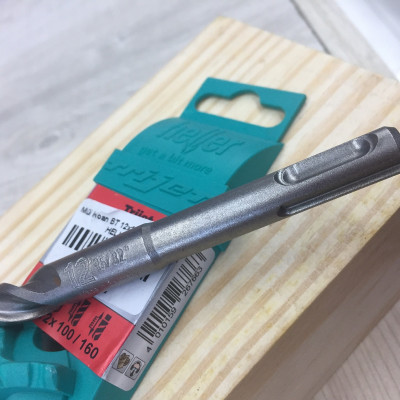 Mũi khoan bê tông SDS PLus Trijet (3 ngạnh) 12x160mm Heller 