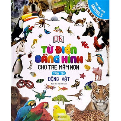 Từ Điển Bằng Hình Cho Trẻ Mầm Non - Trốn Tìm Động Vật