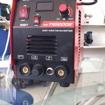 MÁY HÀN TIG DC MMA INVERTER 200 AMPE 220V HỒNG KÝ HKTIG200E - HÀNG CHÍNH HÃNG