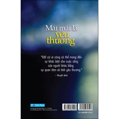 Sách Mãi Mãi Là Yêu Thương _First News