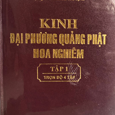 Kinh Đại Phương Quảng Phật Hoa Nghiêm (Trọn bộ 4 tập)