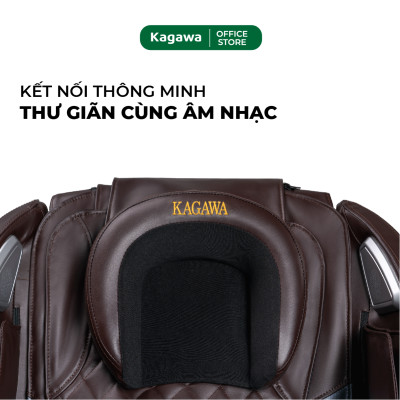 Ghế massage toàn thân Kagawa K16 đa chức năng, công nghệ quét AI thông minh, tự động dò tìm huyệt đạo