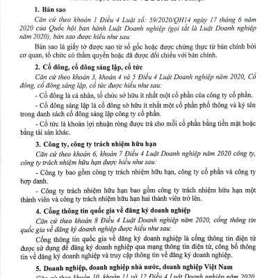 Pháp Luật Về Doanh Nghiệp - Những Vấn Đề Pháp Lý Cơ Bản