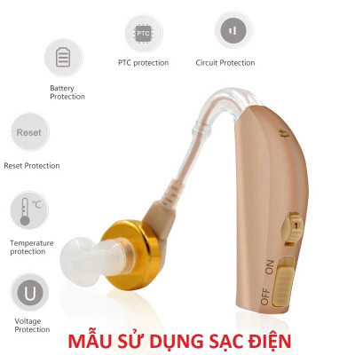 Tai Nge Trợ Thíinh Không Dây Pin Sạc – Hỗ Trợ Người Lớn Tuổi Nghe Rõ Mỗi Ngày, đèn trợ sáng