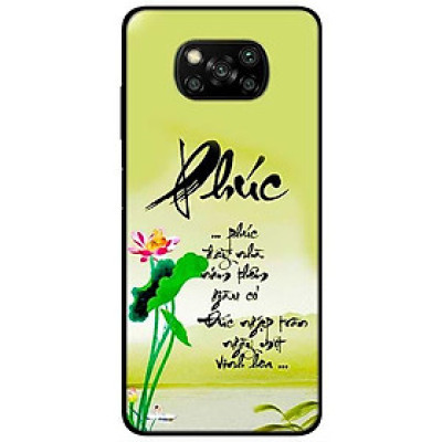 Ốp lưng dành cho Xiaomi Poco X3 mẫu Phúc