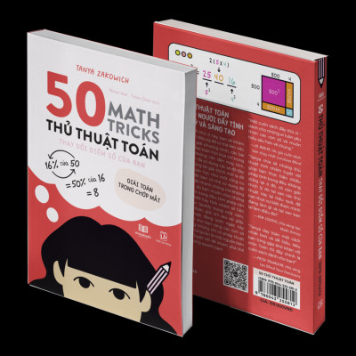 Sách - 50 Math Tricks - Thủ Thuật Toán Học - Thay Đổi Điểm Số Của Bạn