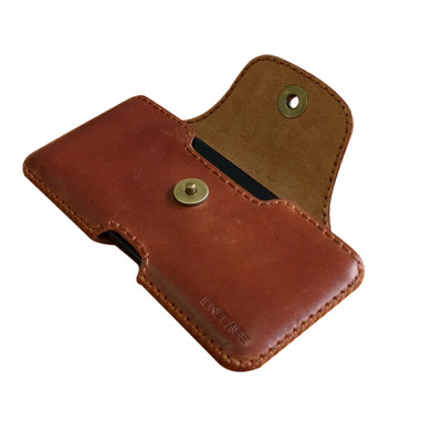 Bao Da Đeo Lưng dành cho Iphone 12/ 12 Pro Da Sáp