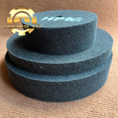 Bánh nỉ xám đánh bóng-bánh nỉ đánh bóng inox kích thước 150x25x16mm-150x50x16mm #240 (Gía đã bao gồm VAT)